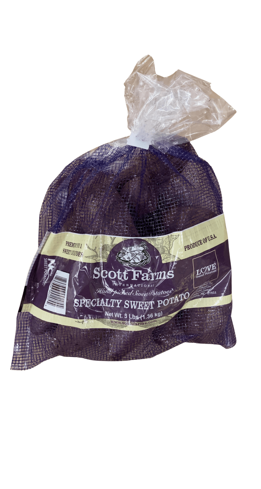 Scott Farms handtíndar sætkartöflur 1360 g
