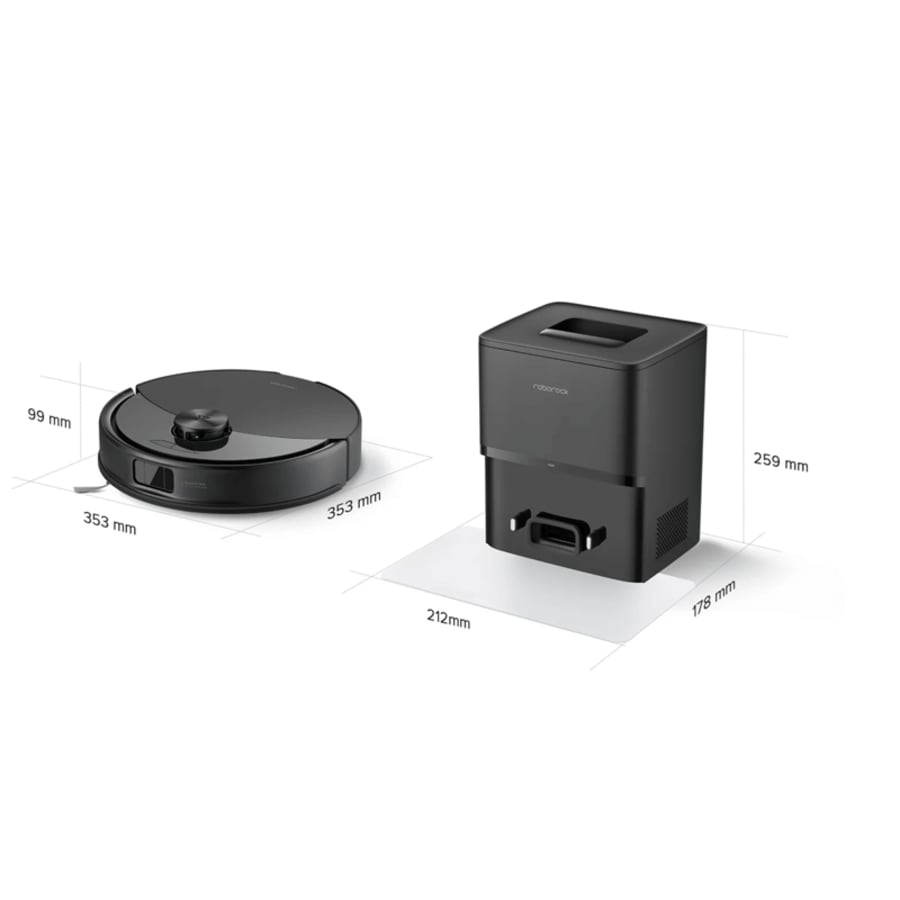 Roborock Q10 VF+ ryksuguvélmenni með ryktæmingarstöð
