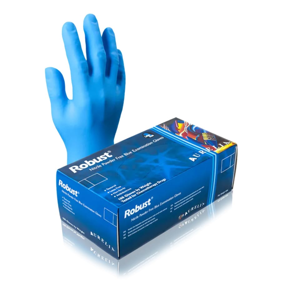 Robust nitrile hanskar 4,5mil 100stk