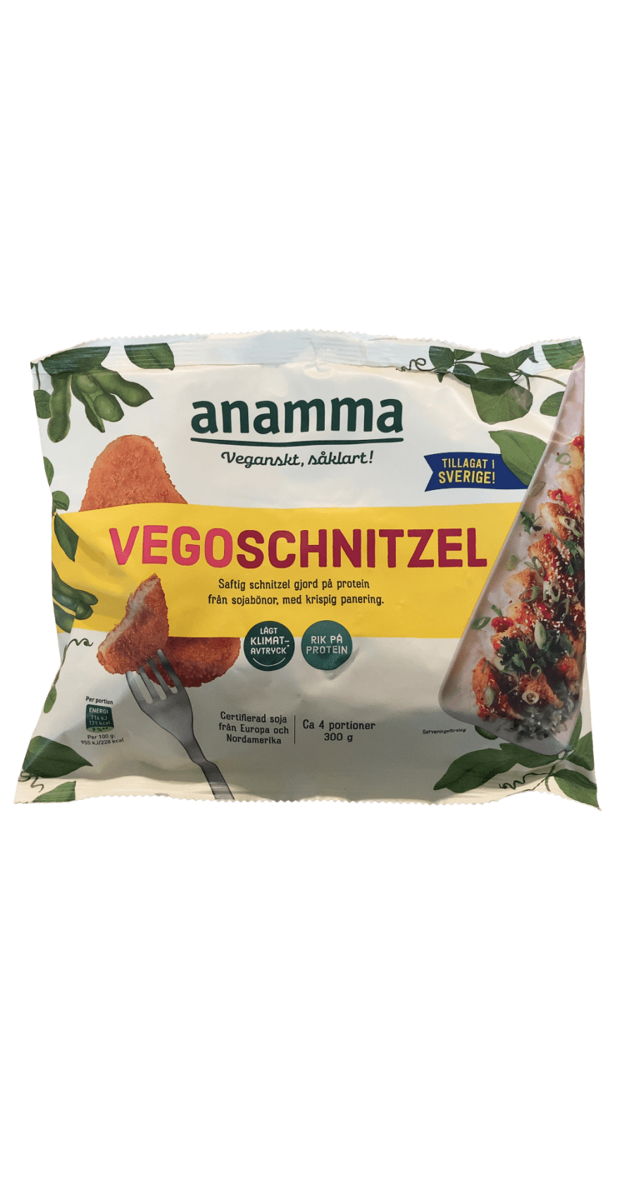 Anamma grænmetissnitzel 300 g