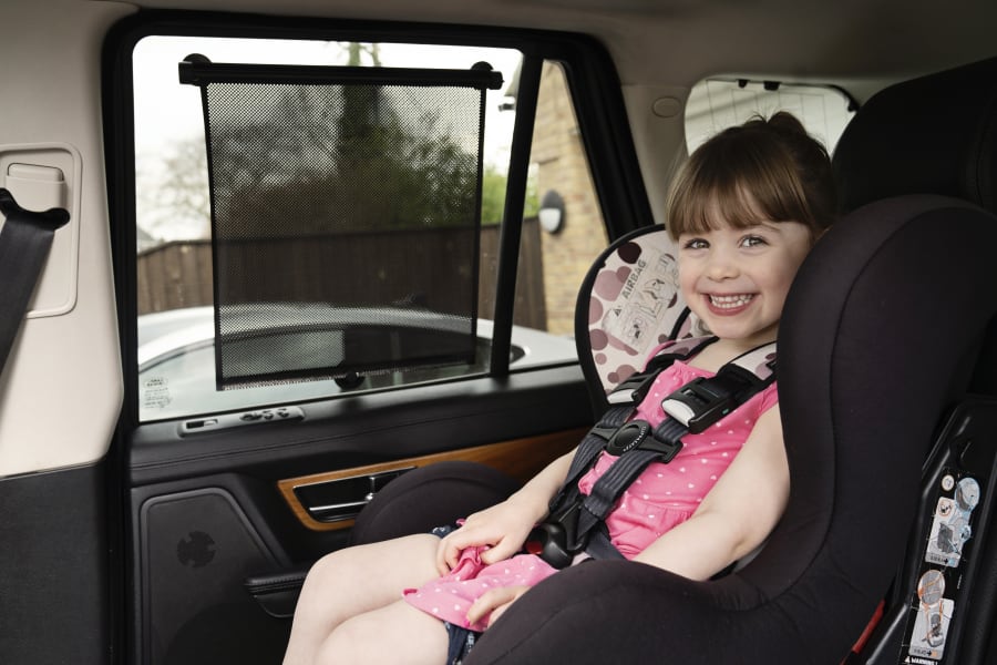 Sólrúllugardínur 2 stk
