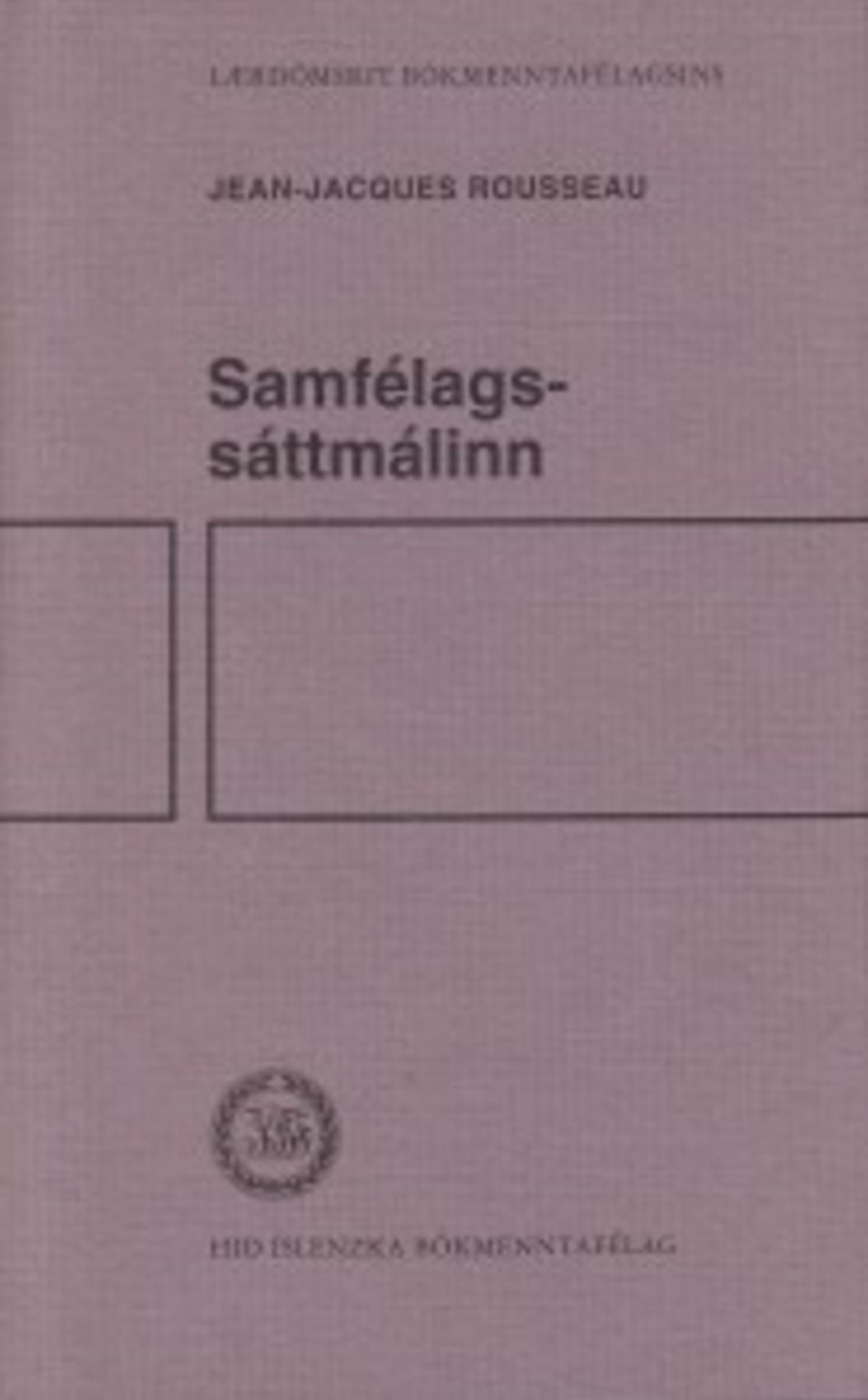 Samfélagssáttmálinn