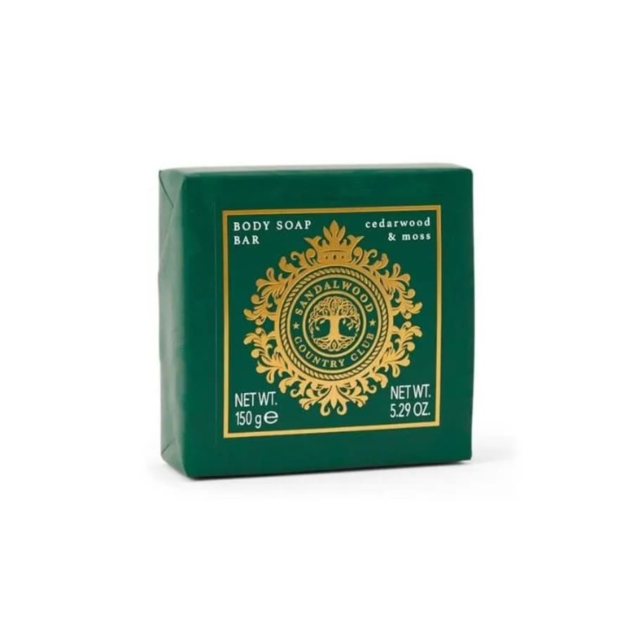 Sandalwood Country Club Green Signature Cedarwood & Moss Sápustykki 150 gr