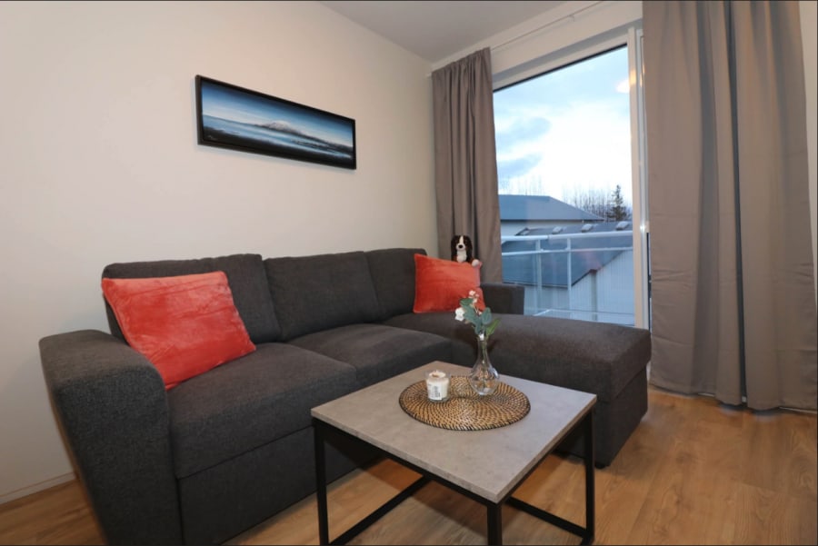 Gisting fyrir allt að fjóra í þrjár nætur hjá Nortia Apartments á Flúðum