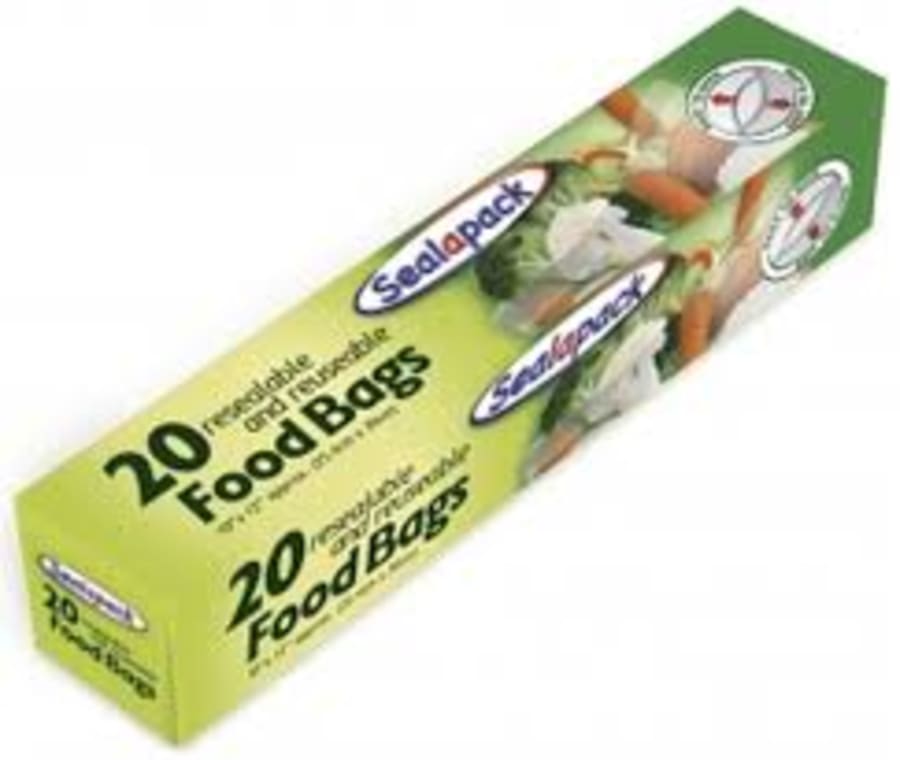 Seal-A-Pack Matvælapokar 20 pk
