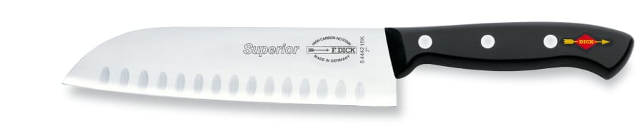 SH Dick Super Scalloped Santoku 18cm