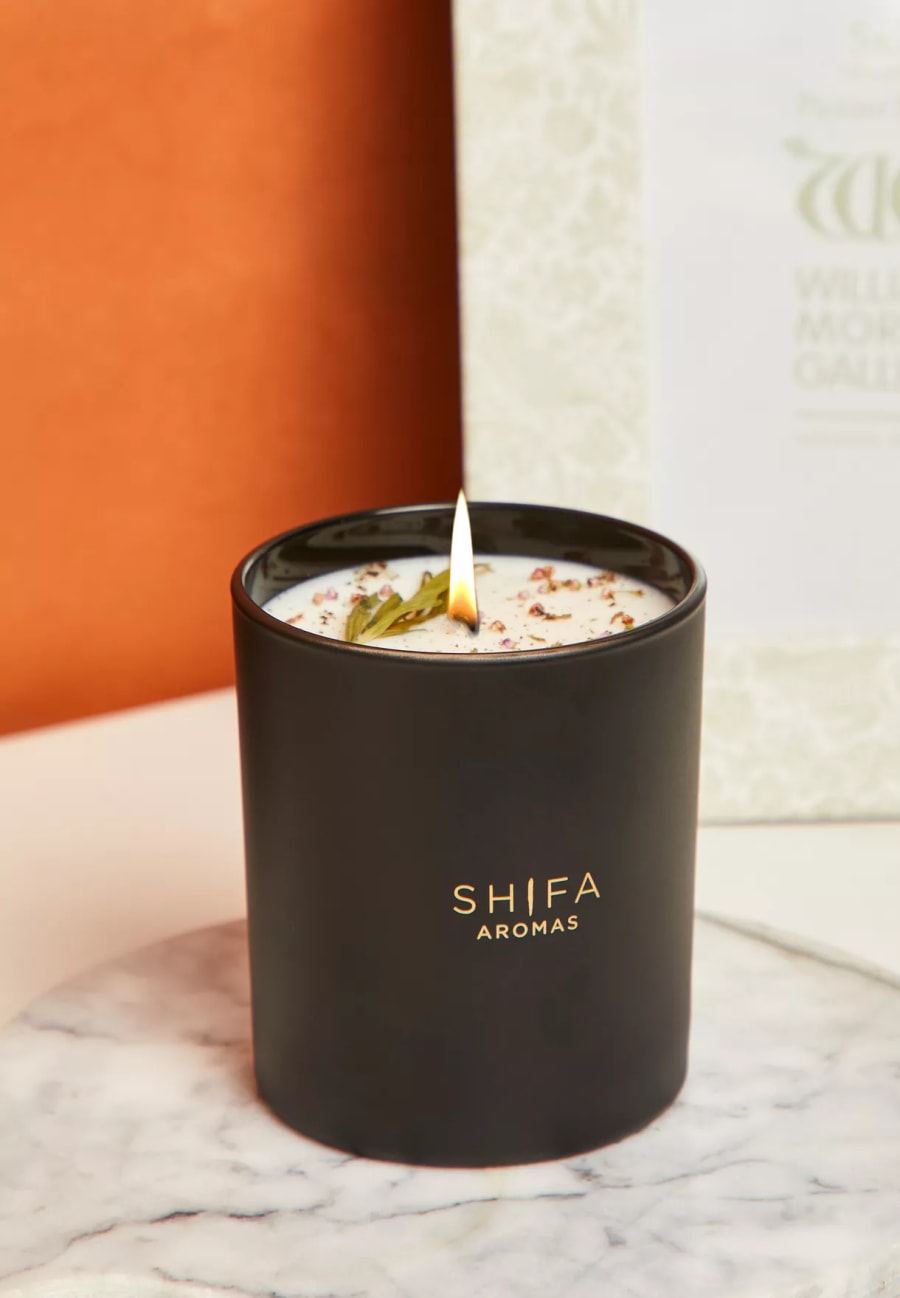 Shifa Aromas Kashgar Ilmkerti í svörtu glasi 30 cl
