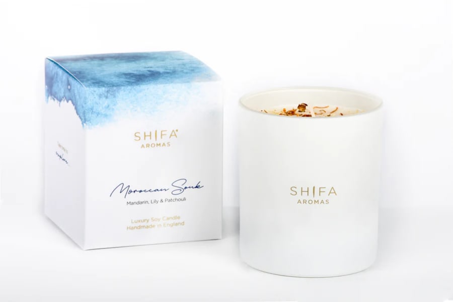 Shifa Aromas Moroccan Souk - Ilmkerti í glasi 220 gr