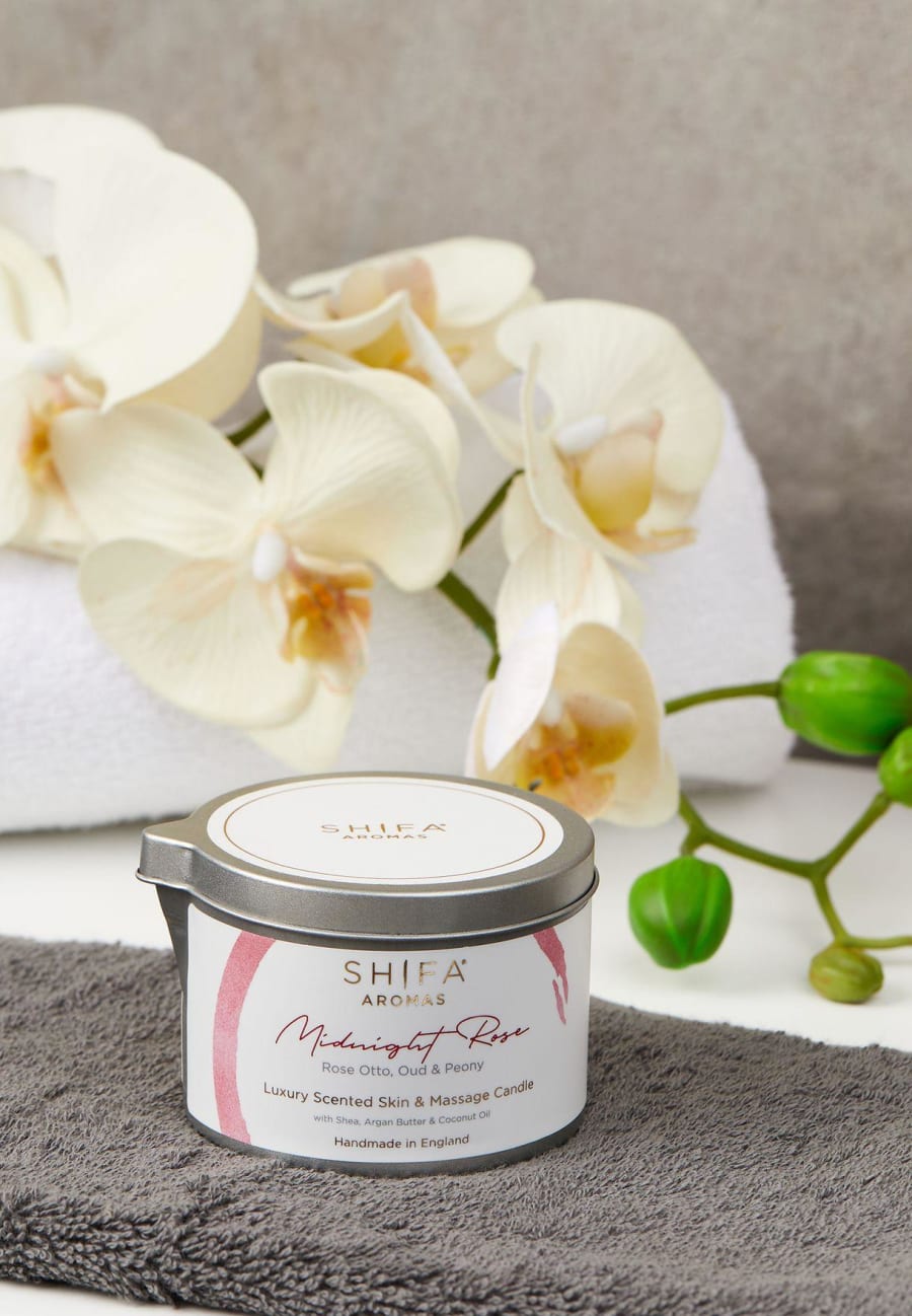 Shifa Aromas nudd Kerti - Midnight Rose