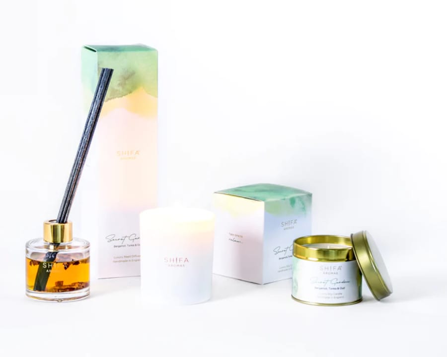 Shifa Aromas Secret Garden - Ilmkerti í glasi 30 cl