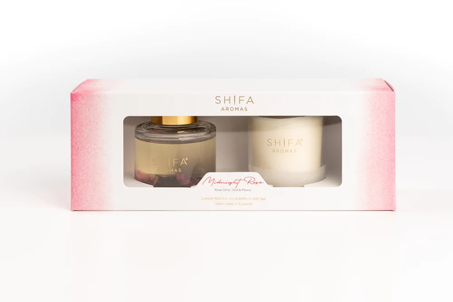 Shifa Aromas Secret Garden - Lúxus Ilmkerti & Ilmstangir gjafa sett