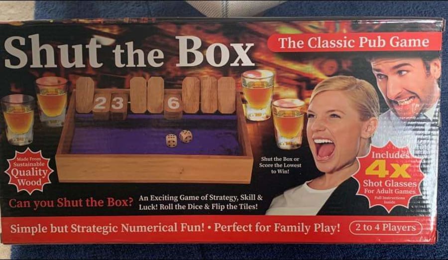 Shut the box borðspil