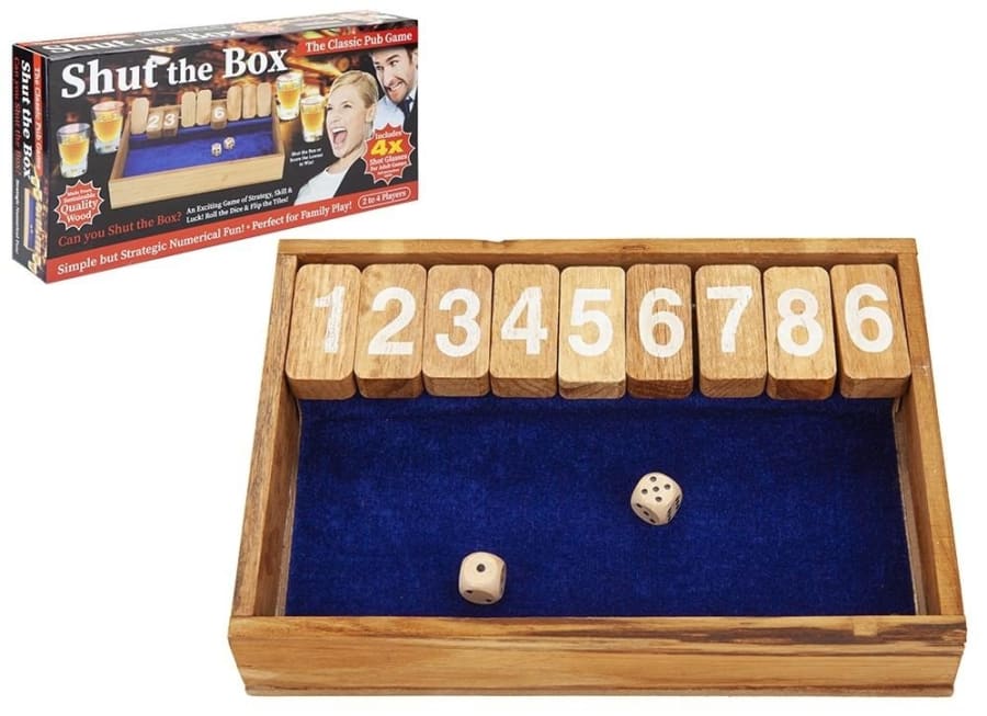 Shut the box borðspil