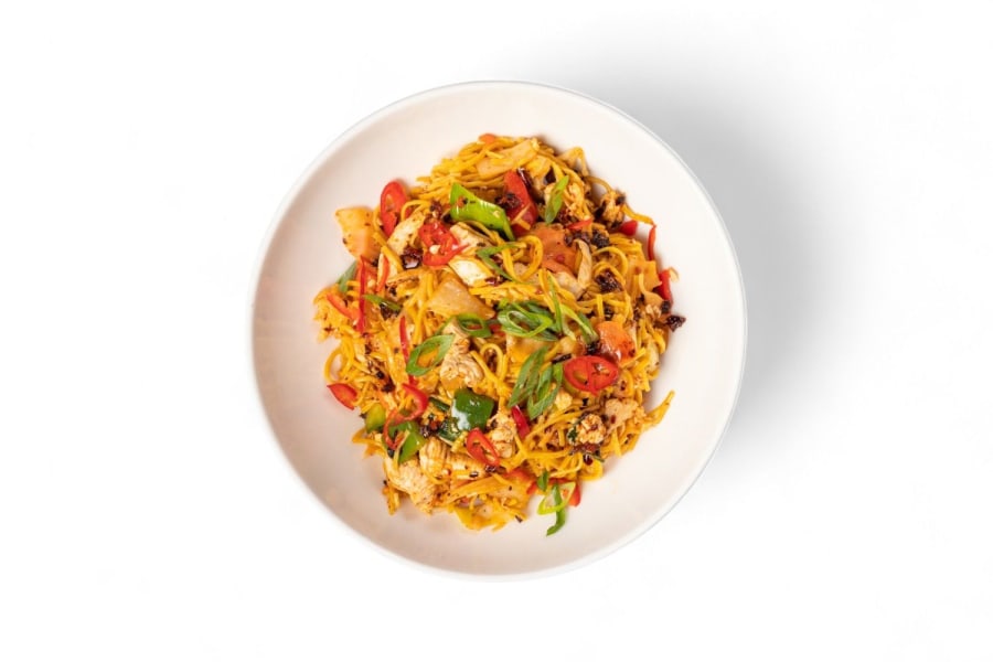 Sichuan chili núðlur 