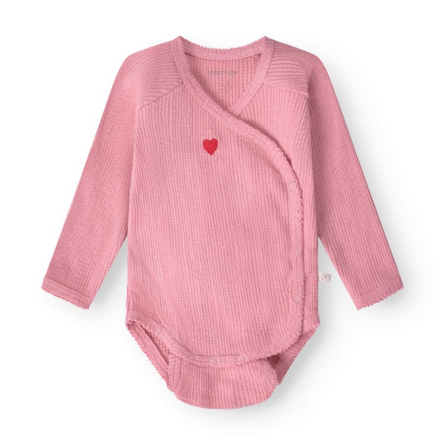 Silke wrap samfella – Rose blush