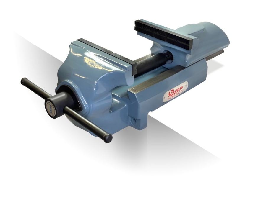 Skrúfstykki 200mm 8", afturkjálka