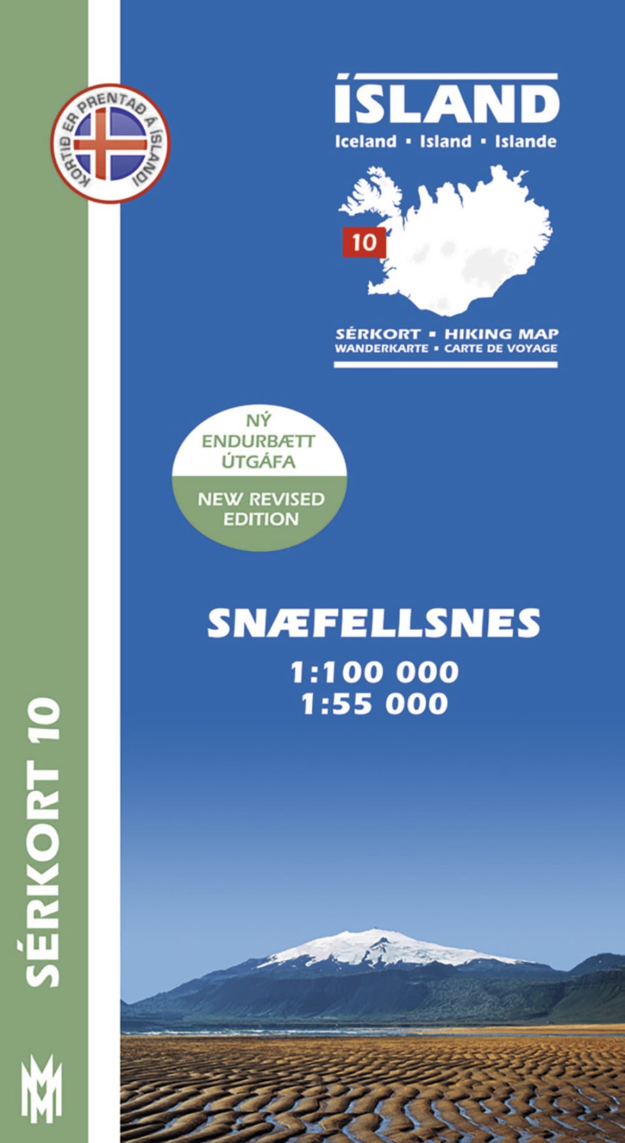 Snæfellsnes 1:100 000 - Sérkort 10