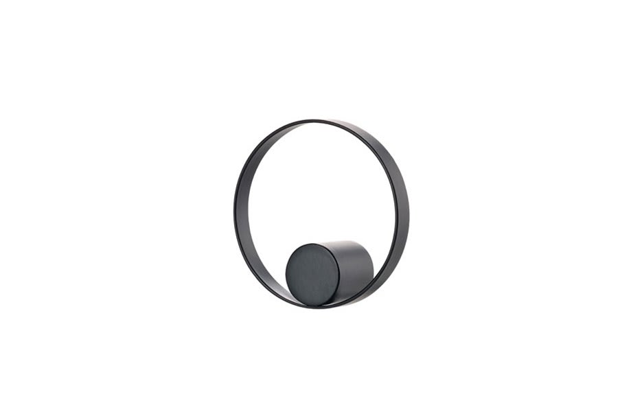 Hooked On Rings Snagi Ø:7,6 cm | Svartur