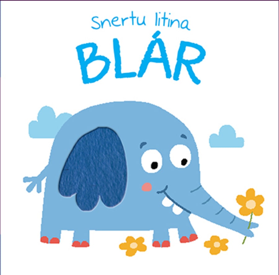 Snertu litina: Blár