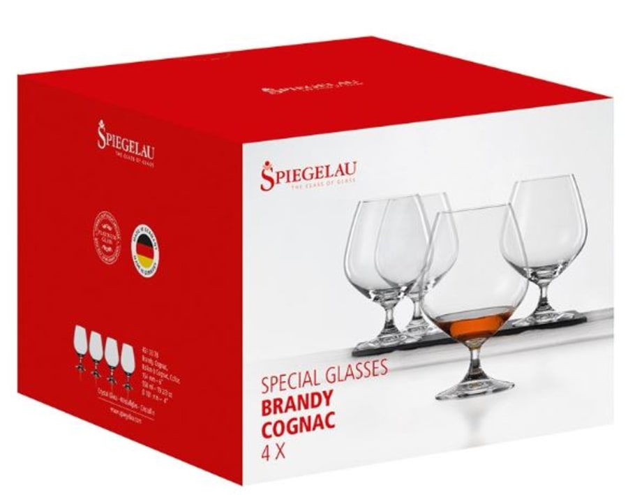 Spiegealu Vino Grande Special glasses Brandy glös 55,8 cl. - 4 stk.