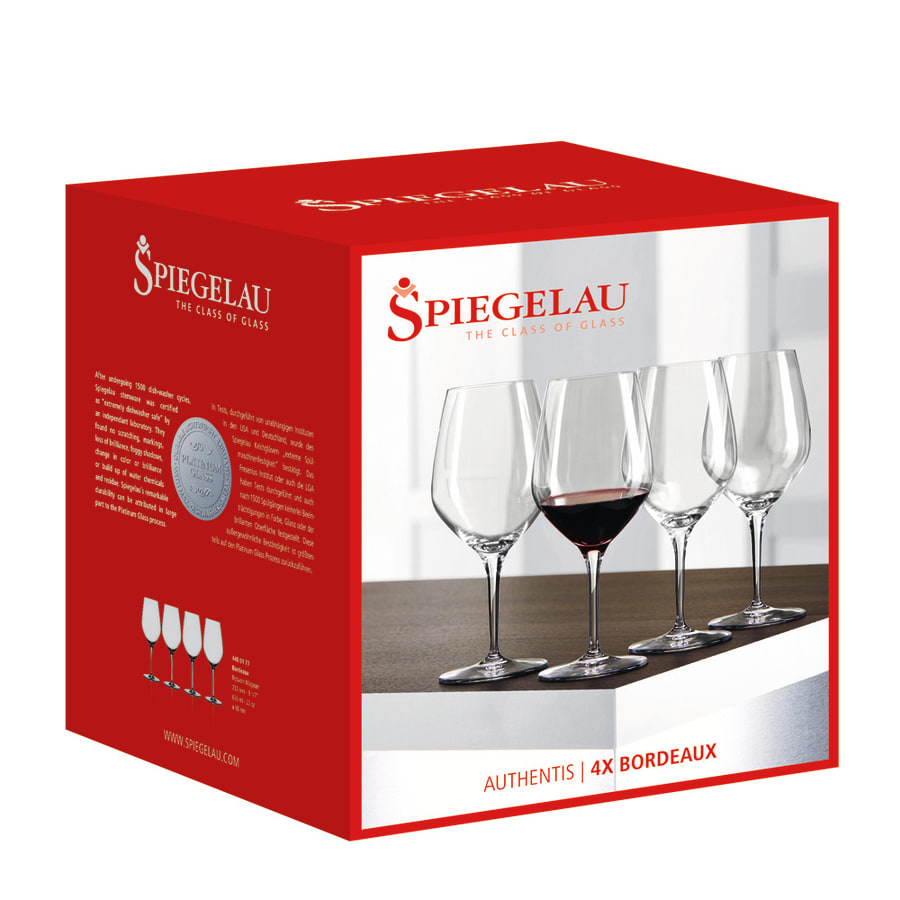 Spiegelau Authentis Bordeaux 65 cl. -  4 stk.