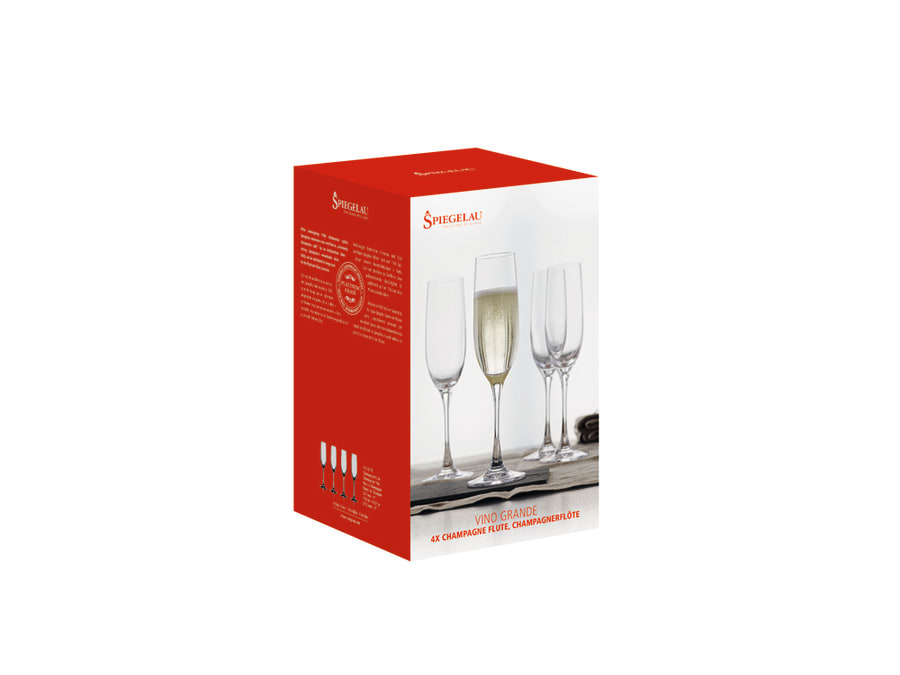 Spiegelau Vino Grande freyðivínsglös 17,8 cl. -  4 stk.
