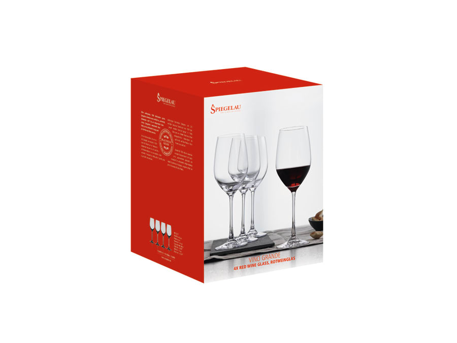 Spiegelau Vino Grande rauðvínsglös 42,4 cl. - 4 stk.
