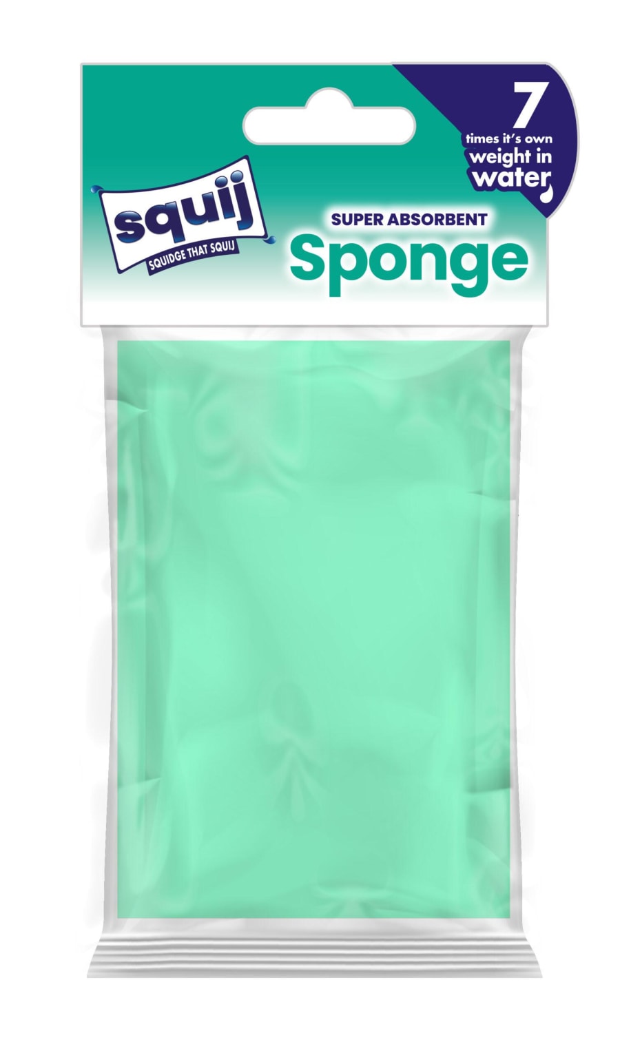 Squij Super absorbent sponge grænn 1 stk