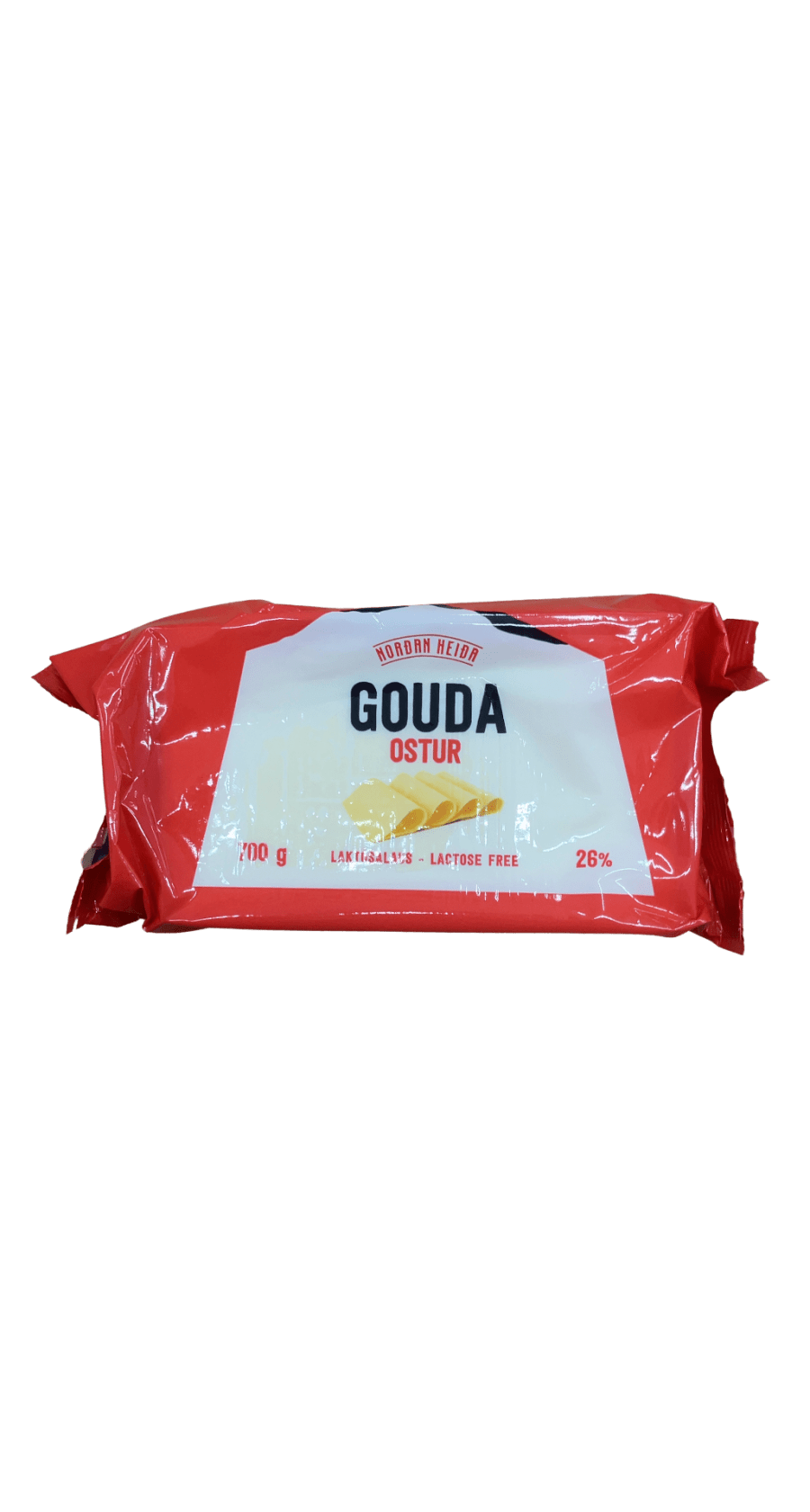 Norðan Heiða Gouda Ostur Laktósalaus 700 g