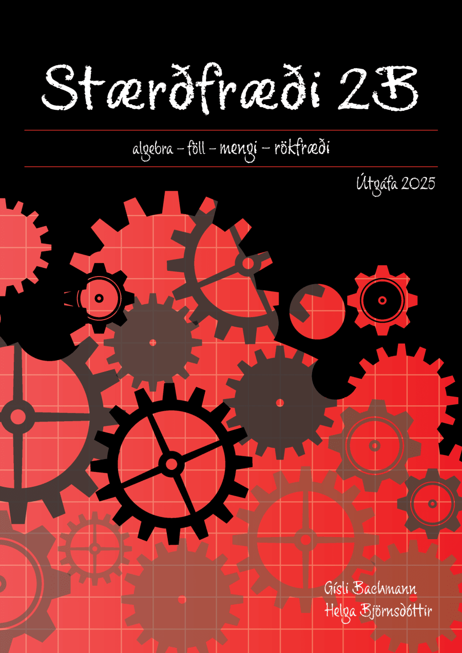 Stærðfræði 2B - 2025