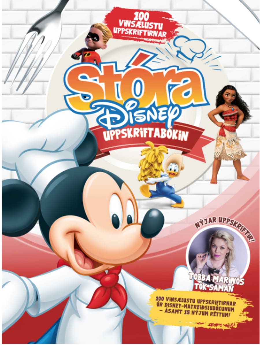 Stóra Disney uppskriftabókin