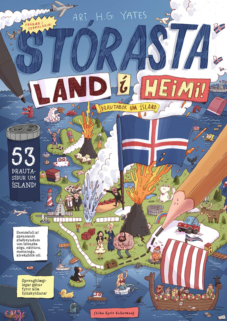 Stórasta land í heimi: Þrautabók um Ísland