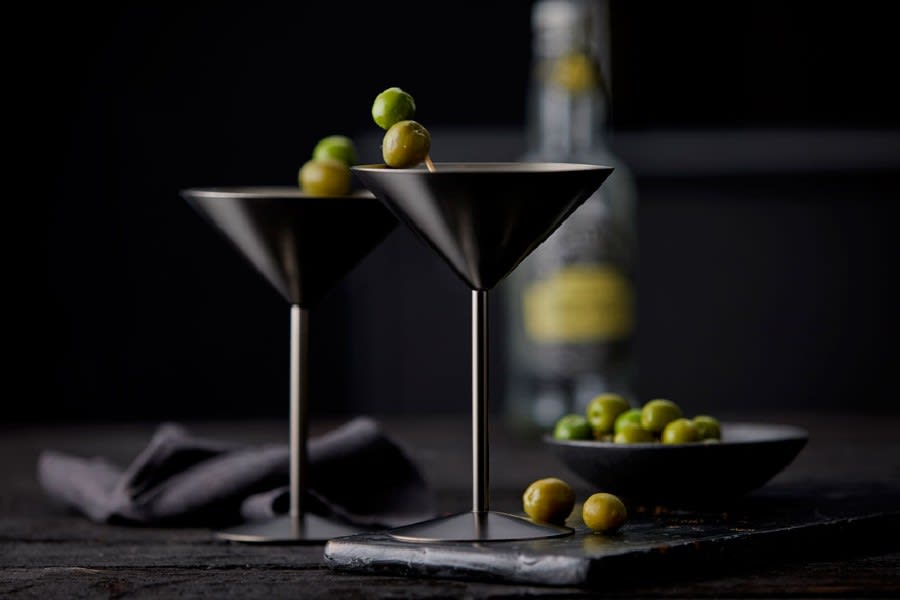 Stál Kokteilglas 25cl 2stk