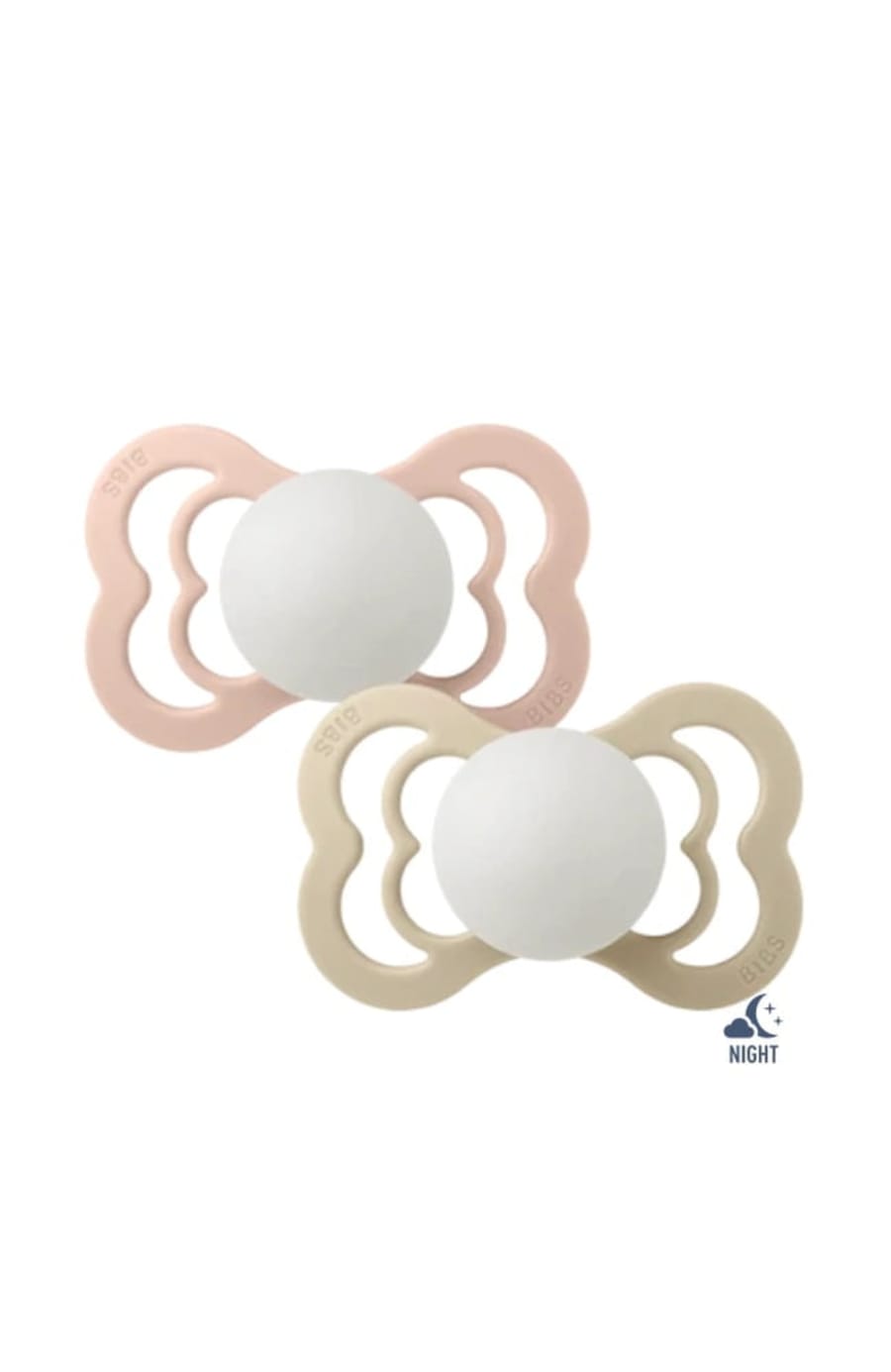 Supreme Blush/Vanilla GLOW Size 1 2pk