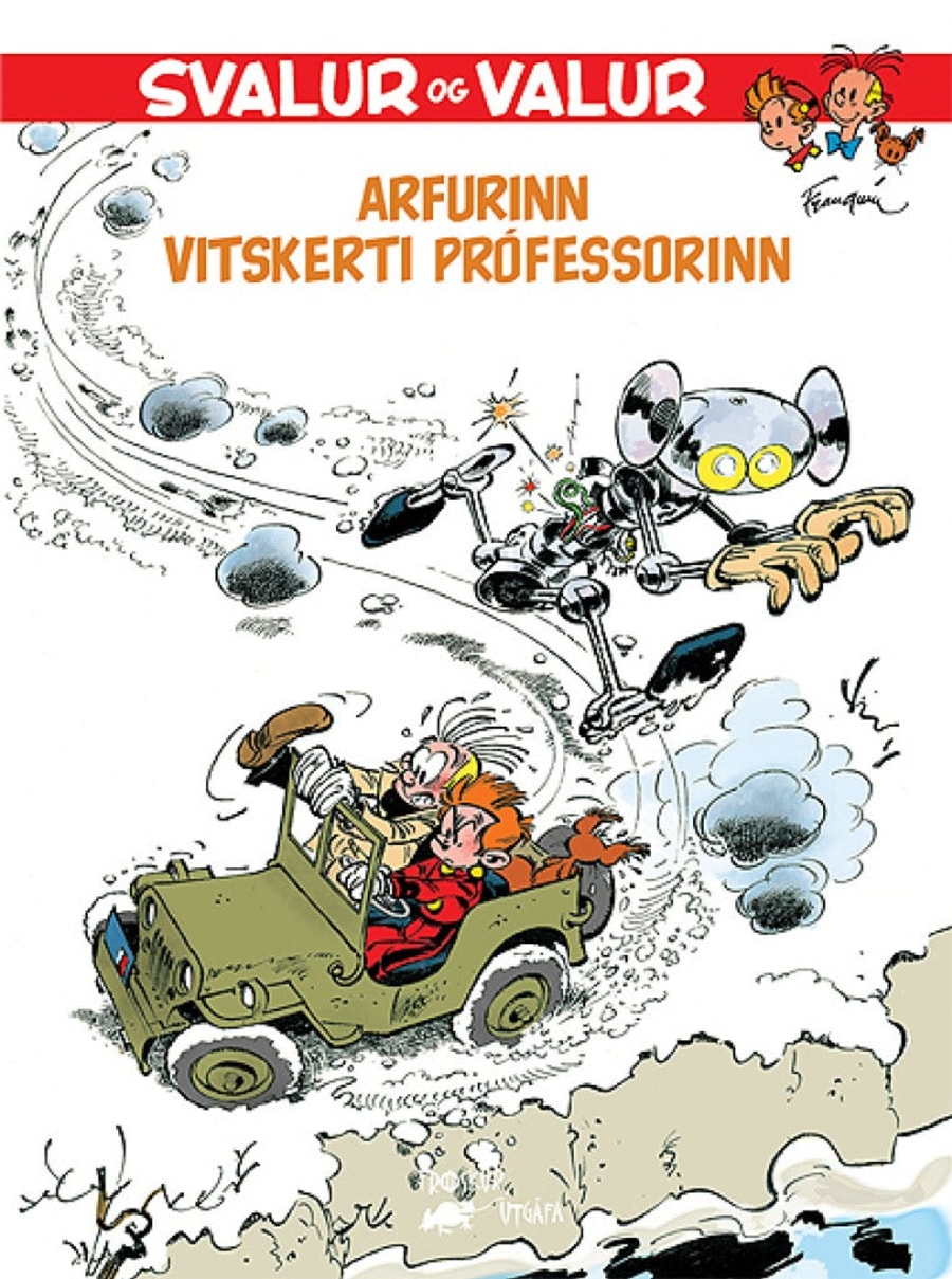 Svalur og Valur Arfurinn & Vitskerrti prófessorinn