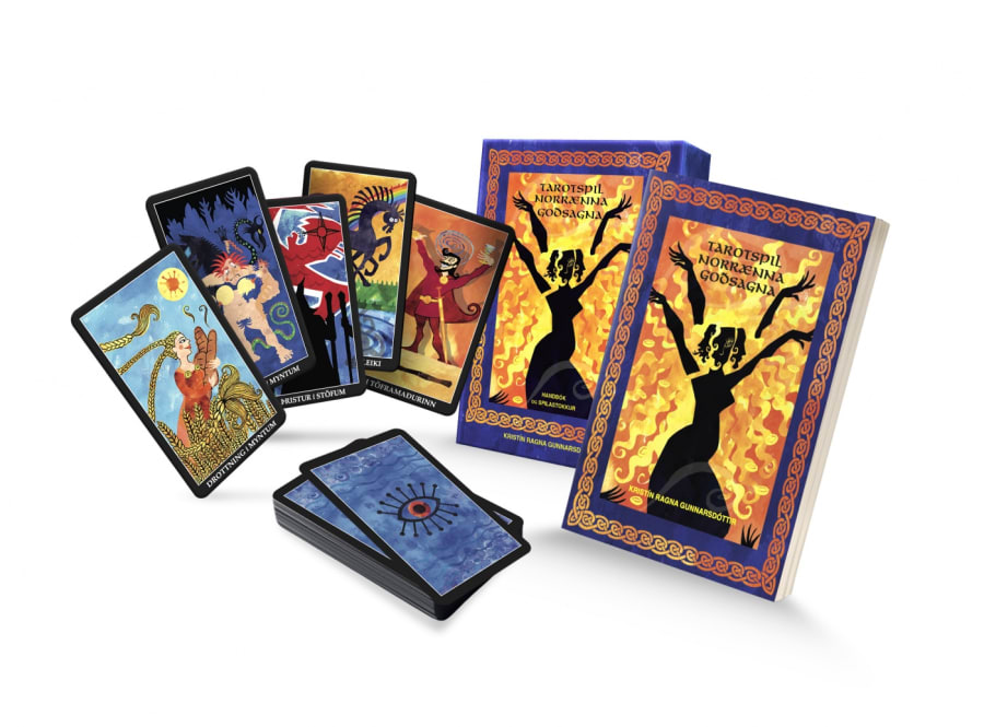 Tarotspil norrænna goðsagna - Handbók og spilastokkur