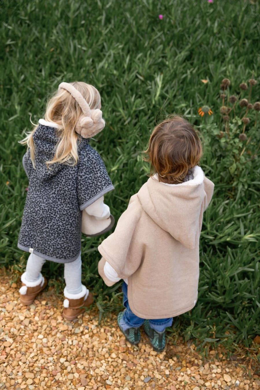 Teddy Brown poncho
