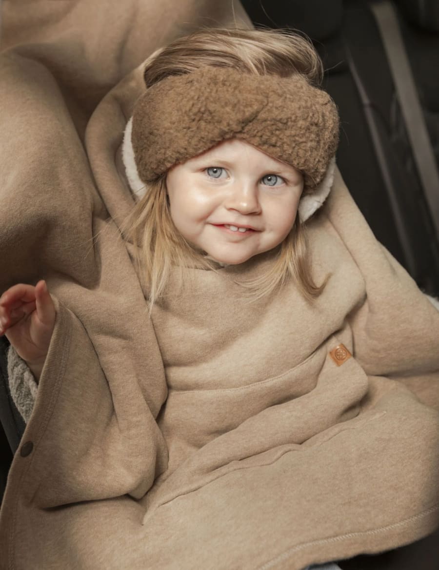 Teddy Brown poncho