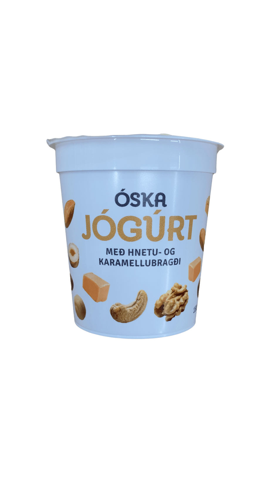 Óska Jógúrt með hnetu- og karamellubragði 180 g