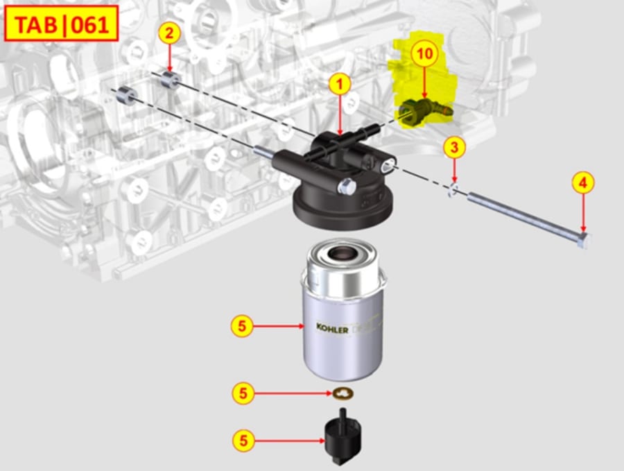 Tengi f.hráolíusíu KDI250 4M   Quick connector  ED00502
