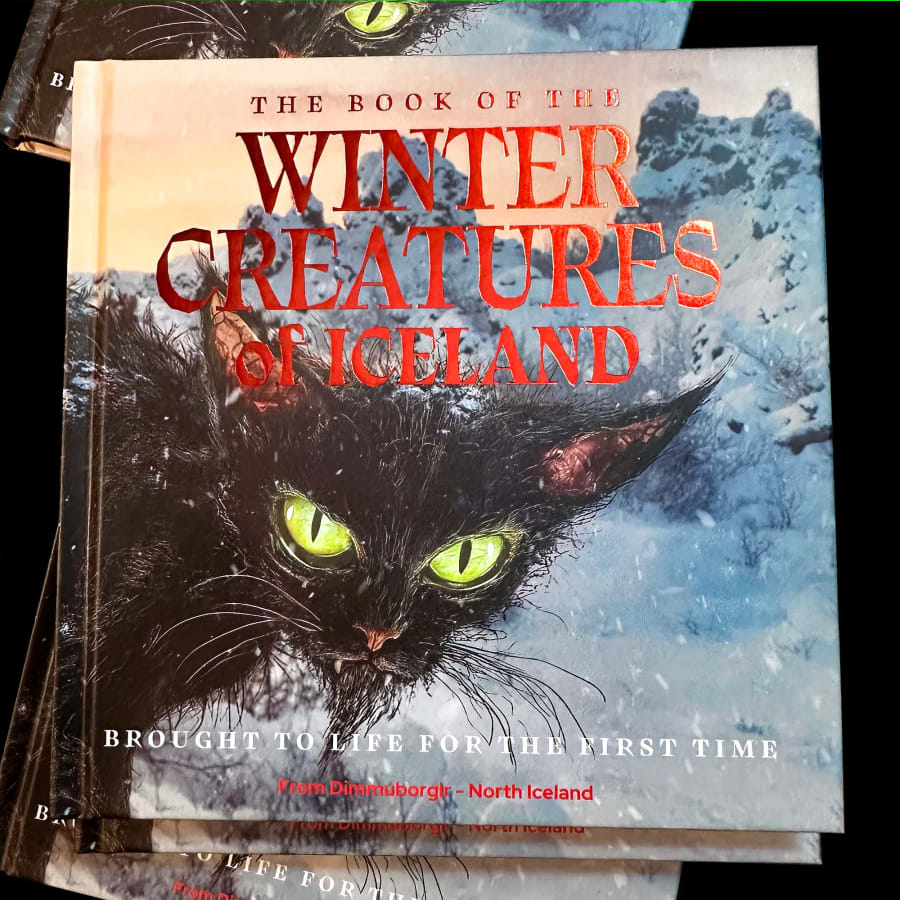 The book of the Winter Creatures of Iceland