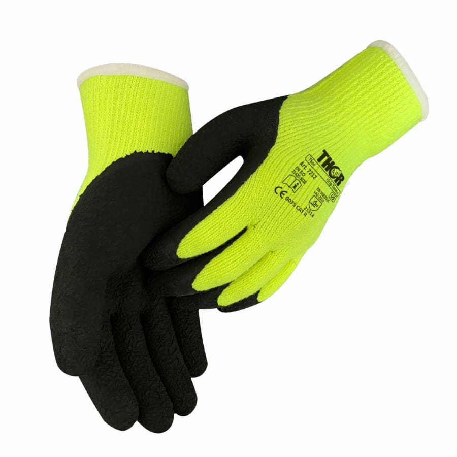 Thor 7212 Grip vetrarhanskar, latex