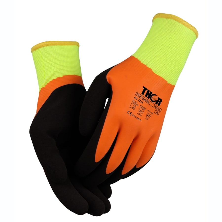 Thor 7218 Superflex Thermo hanskar, latex