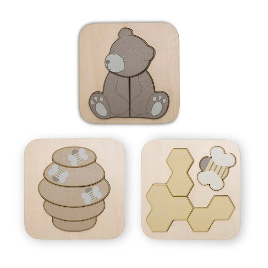 Toby púsl 3-pack – Bear