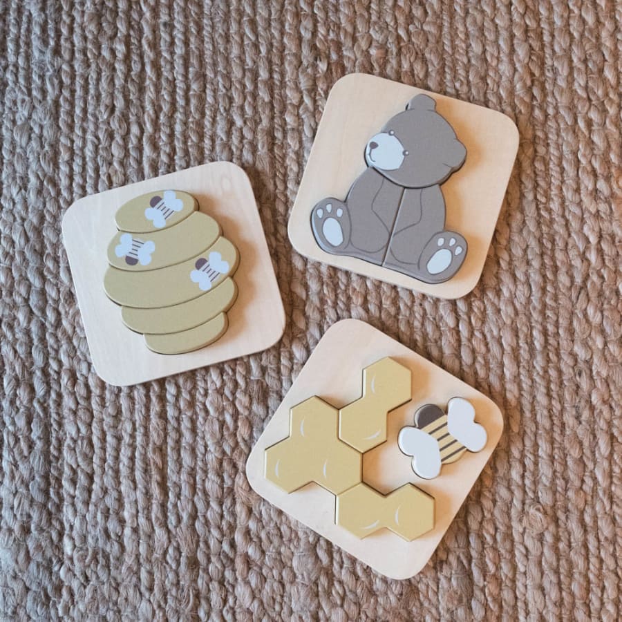 Toby púsl 3-pack – Bear