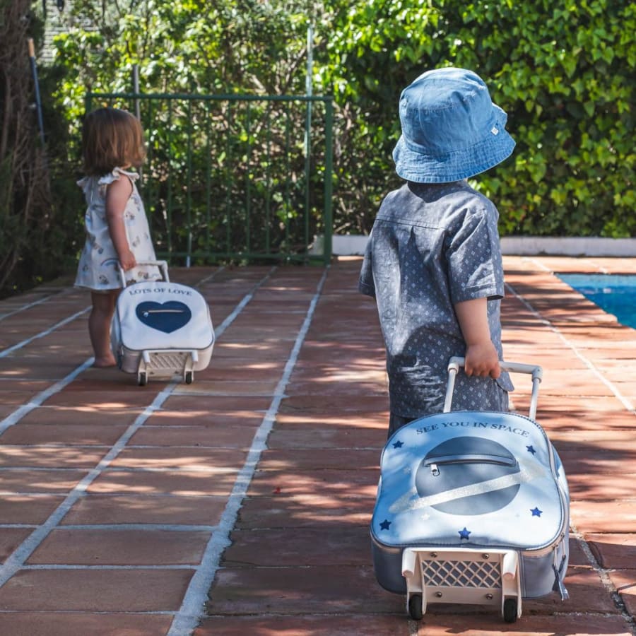 Tris trolley bag – Blue
