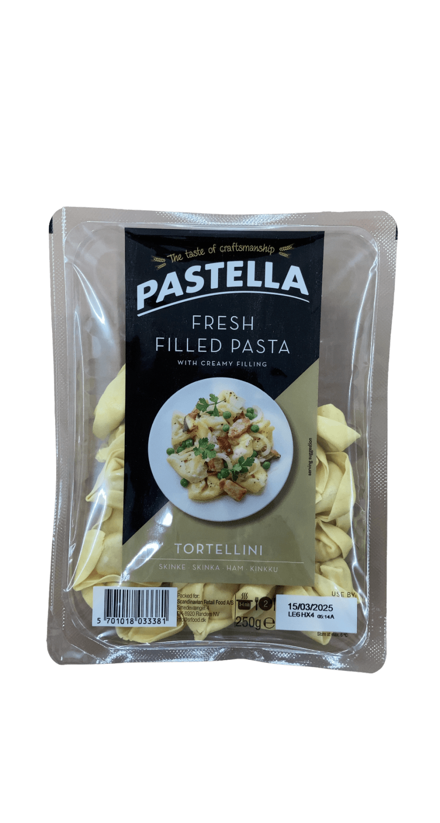 Pastella tortellini með skinku 250 g