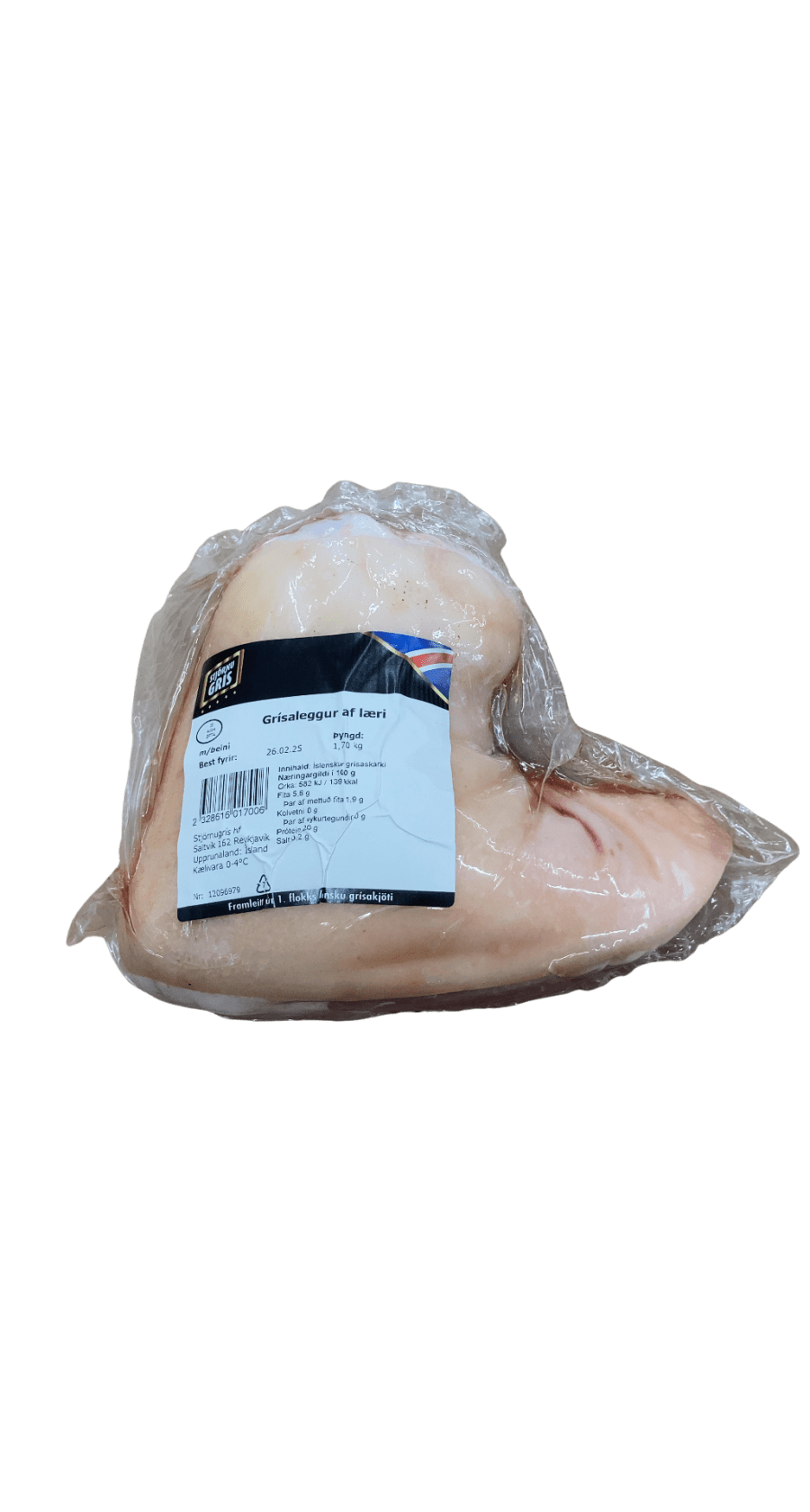 Stjörnugrís Grísaleggur af læri með beini 1700 g