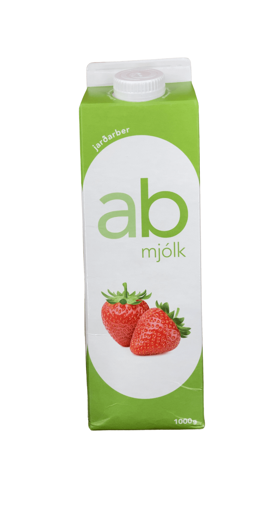 Ab-mjólk með jarðarberjum 1000 g