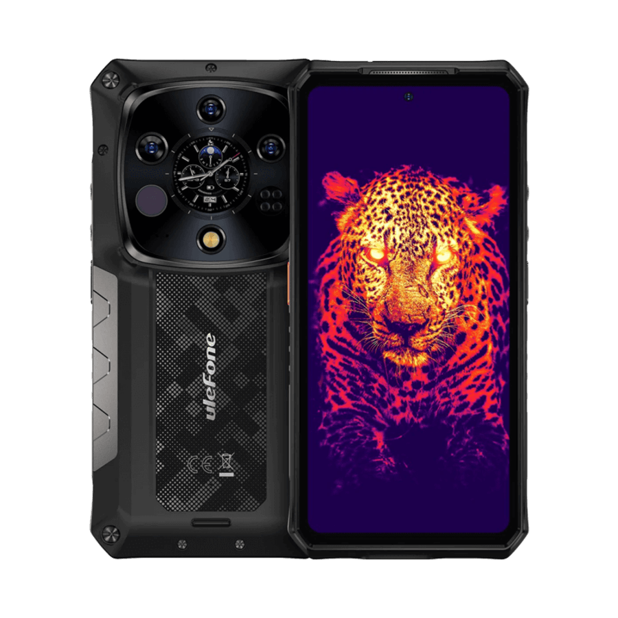 Ulefone Armor 28 Ultra 1TB 5G vinnusími með hitamyndavél